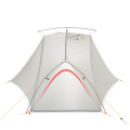 1.3kg white mountaineering trekking double tent